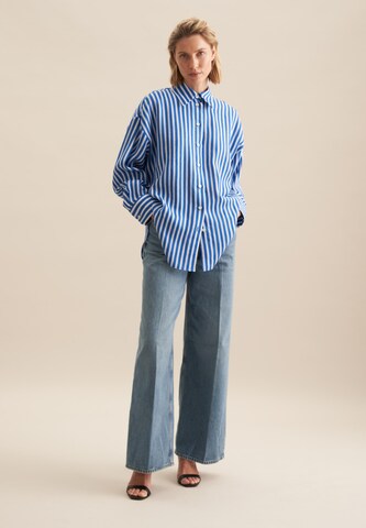 SEIDENSTICKER Bluse in Blau