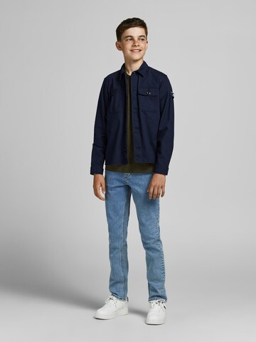 Jack & Jones Junior Klasický střih Košile 'Ben' – modrá