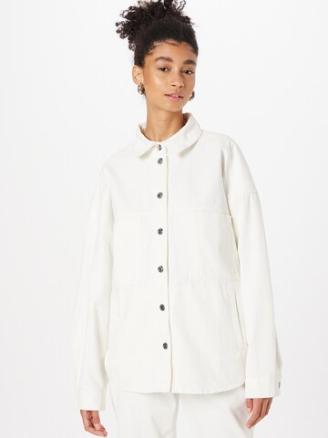 Veste mi-saison QS en blanc : devant