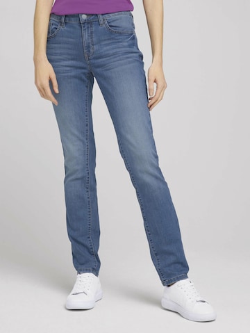 TOM TAILOR Slimfit Jeans 'Alexa' in Blauw: voorkant