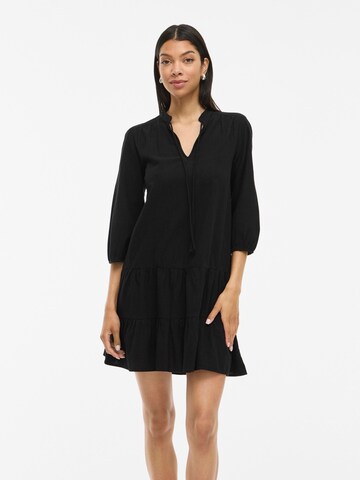 VILA Shirt dress 'VIPetra' in Black: front