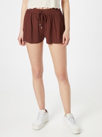 ABOUT YOU Loosefit Shorts 'Inken' in Braun: predná strana