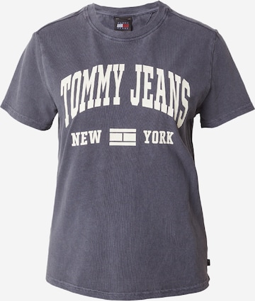 Tommy Jeans Shirts 'Varsity' i blå: forside