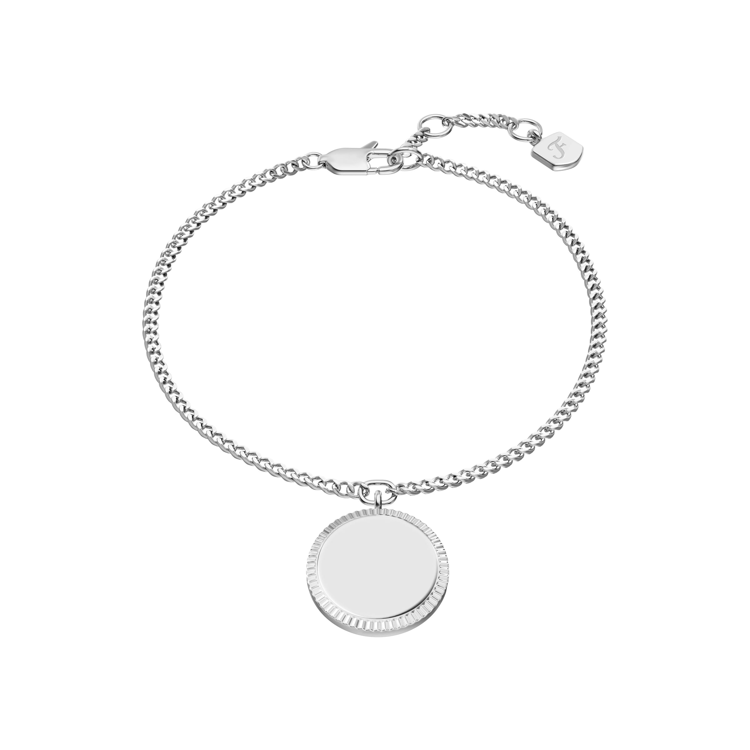 FOSSIL Armband in Silber: Vorderseite