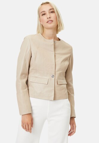 Gipsy Between-Season Jacket in Beige: front