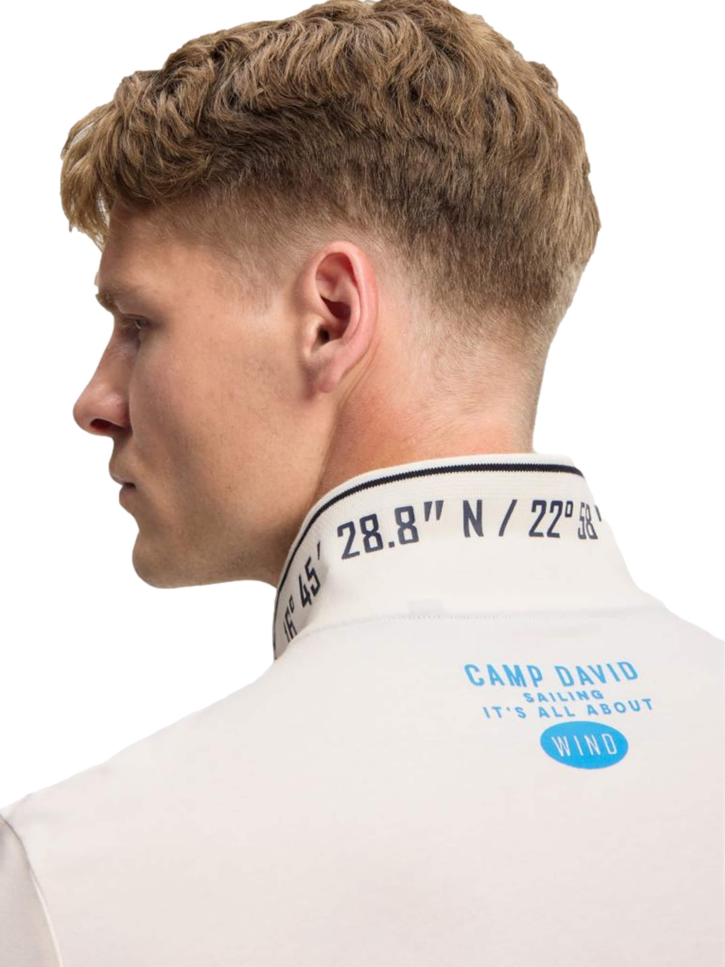 CAMP DAVID Футболка в Белый