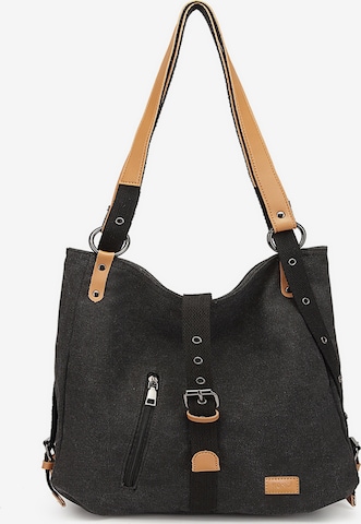 Kono Backpack in Black: front