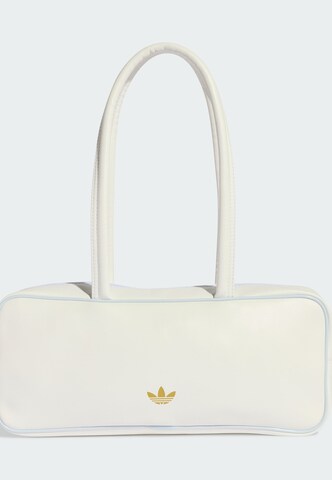 ADIDAS ORIGINALS Schultertasche 'Adicolor Elongated' in Weiß