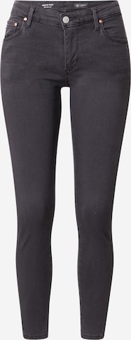 AG JeansSkinny Traperice - crna boja: prednji dio