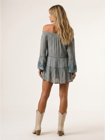 Robe 'Palmera' Miss June en bleu