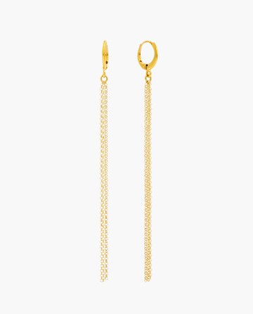 Boucles d'oreilles THE-ARE en or : devant