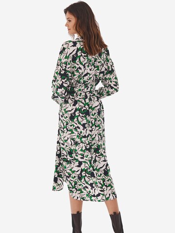 TATUUM Платье-рубашка 'Liso' в Зеленый