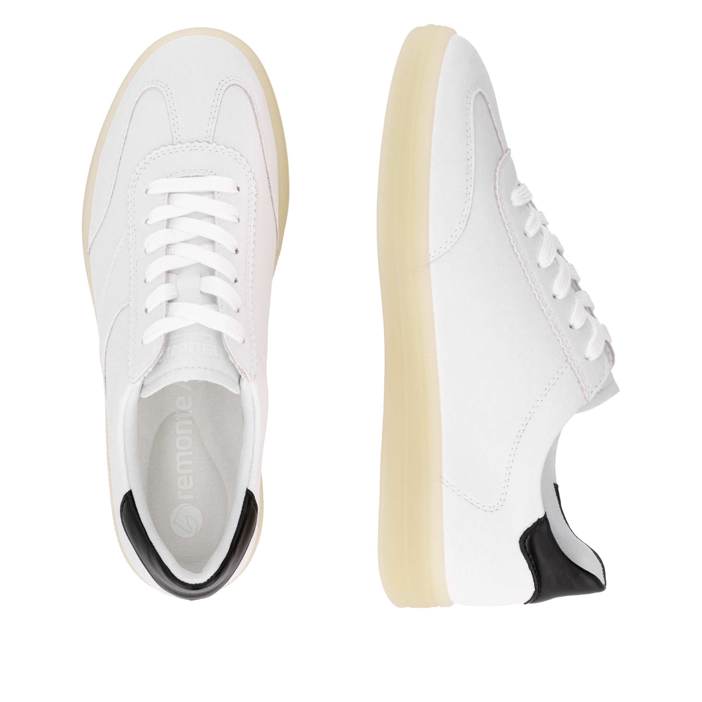 REMONTE - Sapatilhas baixas em branco
