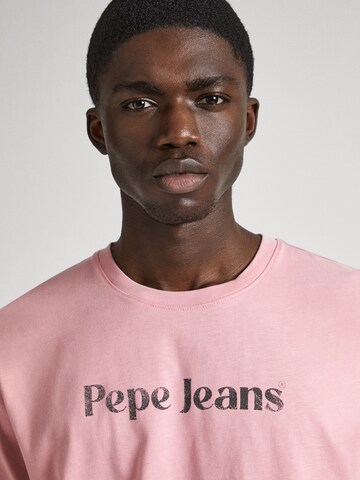 Pepe Jeans Shirt 'CLIFTON' in Roze