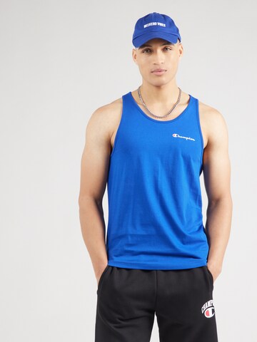 Maglietta di Champion Authentic Athletic Apparel in blu: frontale
