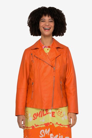 Angel of Style Between-Season Jacket in Orange: front