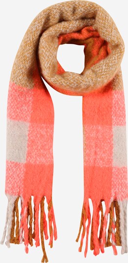 REPLAY Scarf in Brown / Light grey / Coral, Item view