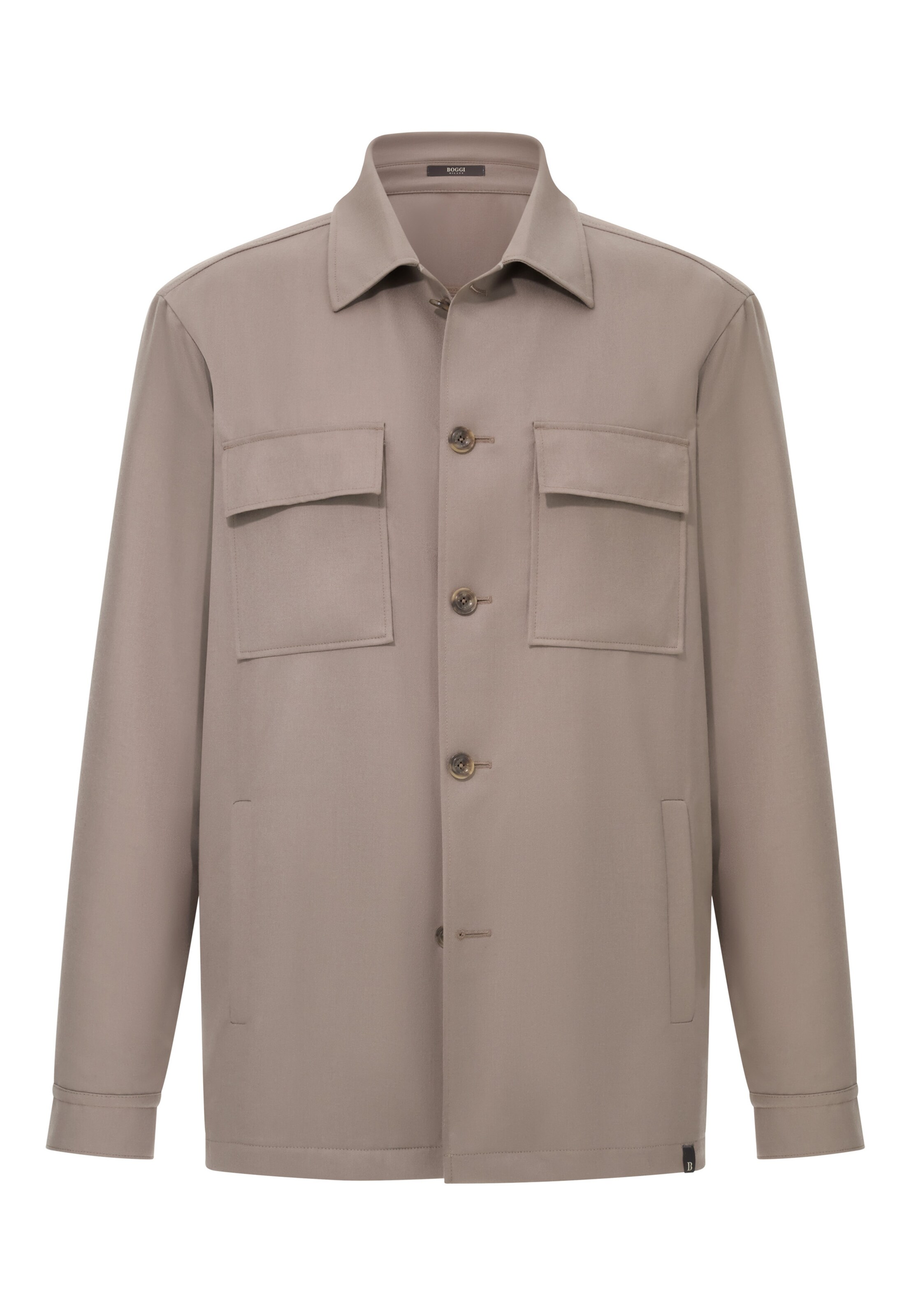 Boggi Milano Between-season jacket in Beige: front