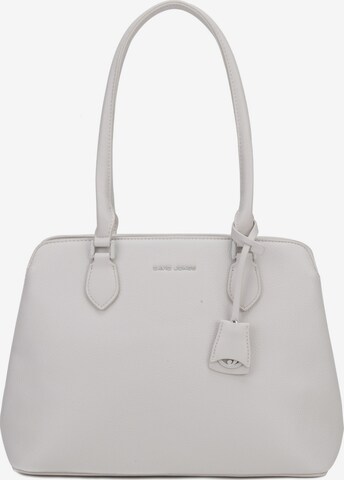 Borsa a spalla 'Borsa a spalla David Jones ecopelle martellata trapezio' di David Jones in beige: frontale