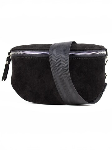lePelou Fanny Pack 'ARIA medium' in Black: front