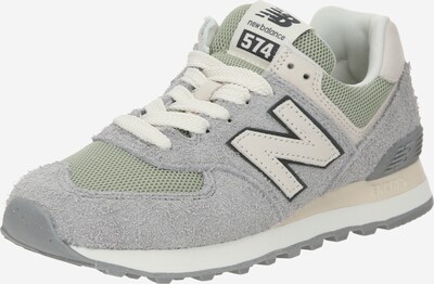 new balance Sneakers laag '574' in de kleur Grijs / Mintgroen / Wit, Productweergave
