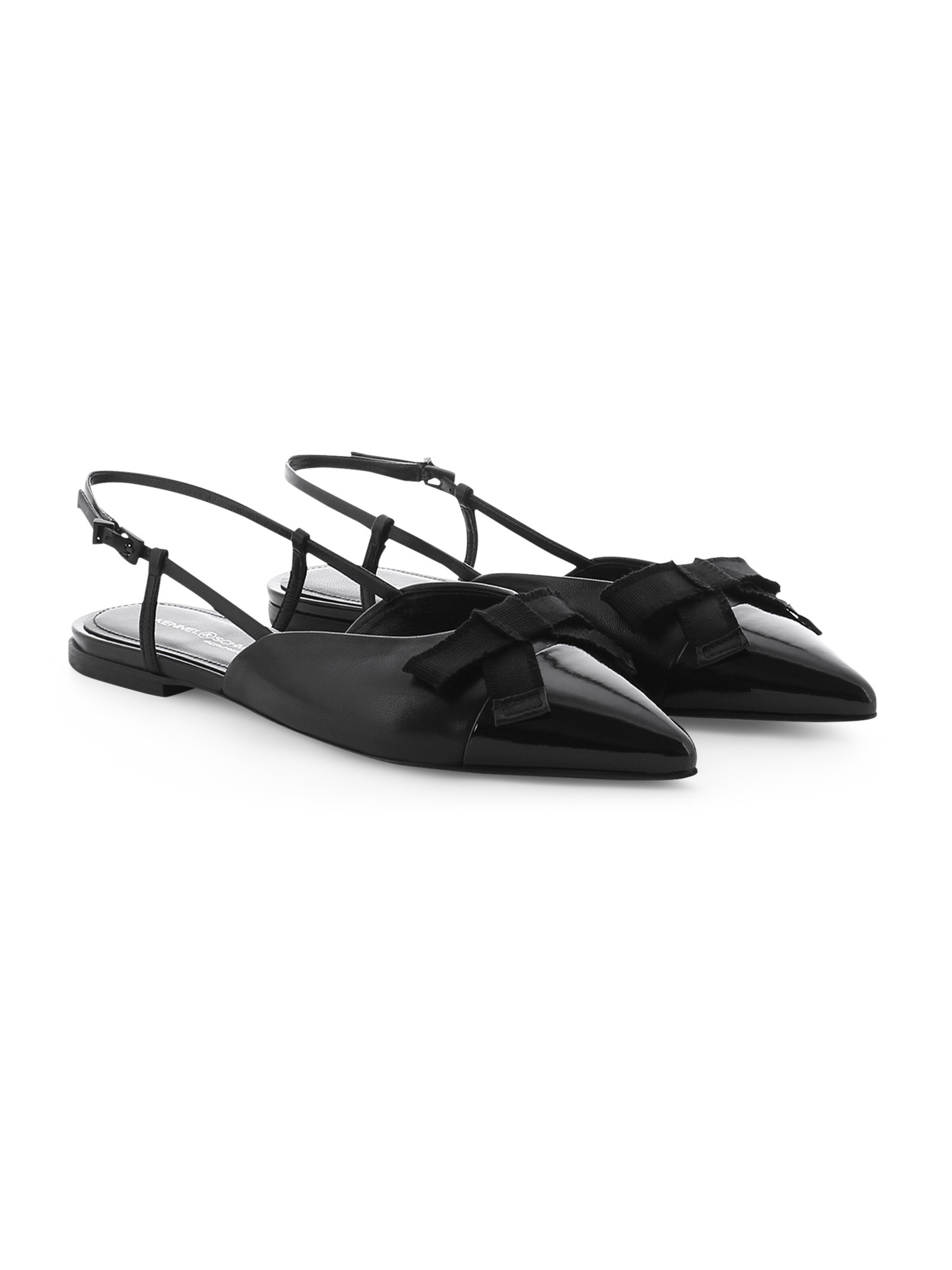 Ballerines à lanières 'Greta' Kennel & Schmenger en noir