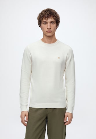Jack & Jones Premium Свитер 'JPRBLURYAN' в Белый: спереди