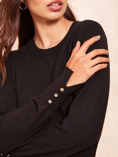 Pullover Friends Like These di colore nero, Visualizzazione prodotti