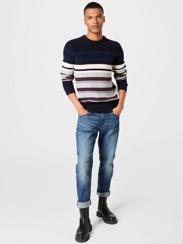 JACK & JONES Sveter - Modrá