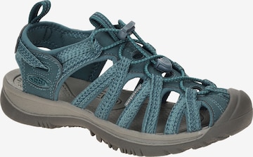 KEEN - Sandália 'Whisper' em azul: frente