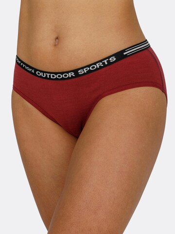 normani Athletic Underwear 'Albury' in Red