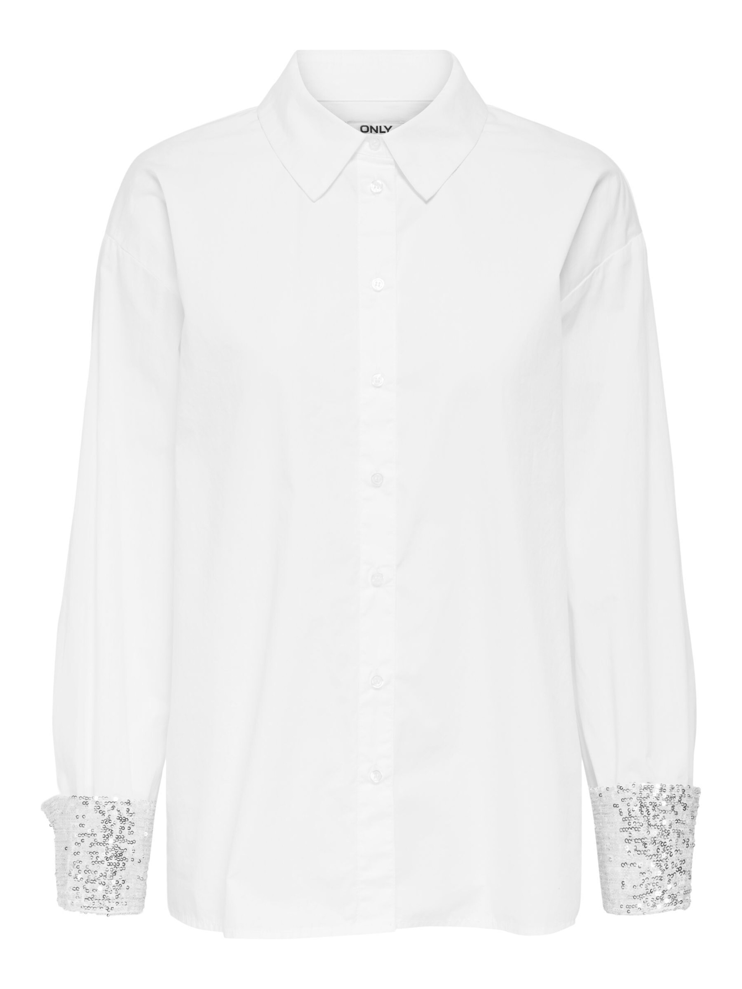 ONLY Bluse 'ONLPANAMA' i hvid: forside