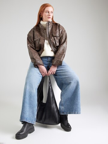 Wide Leg Jean 'NMWINDIE' Noisy May Curve en bleu