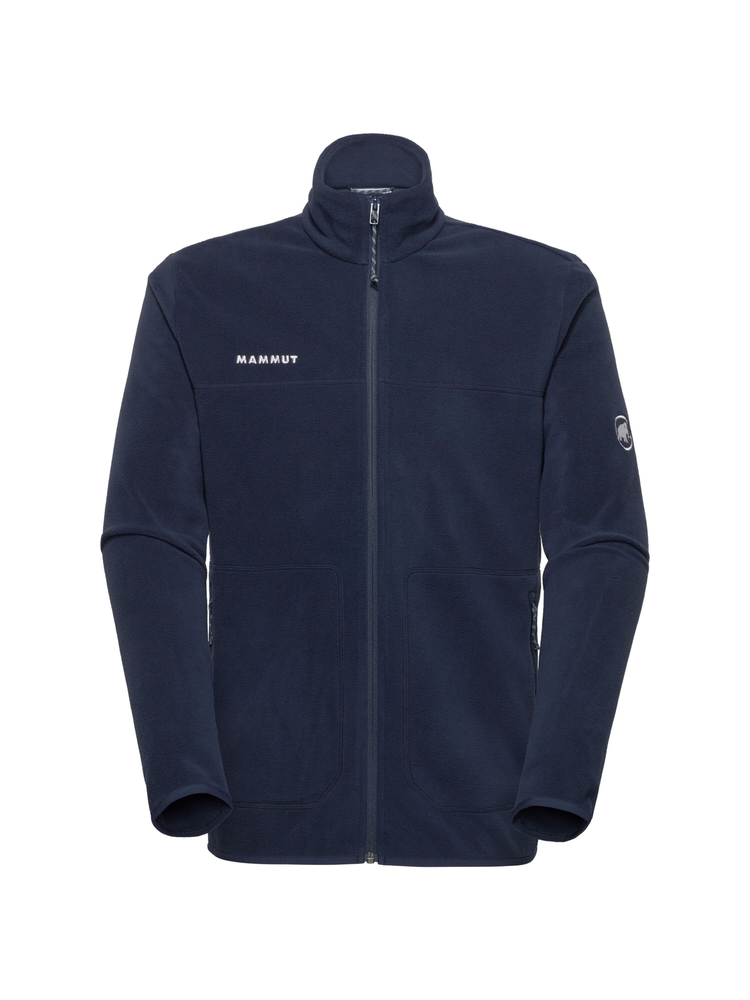 MAMMUT Athletic Fleece Jacket in Blue: front