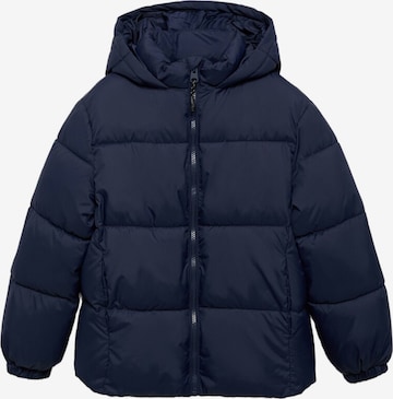 MANGO KIDS Talvitakki 'America' värissä sininen: etupuoli