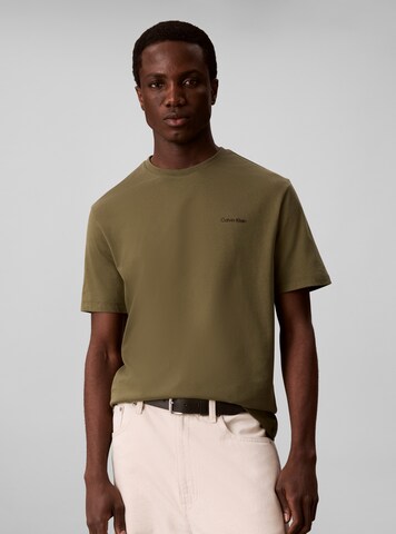 Calvin Klein Paita värissä vihreä: etupuoli