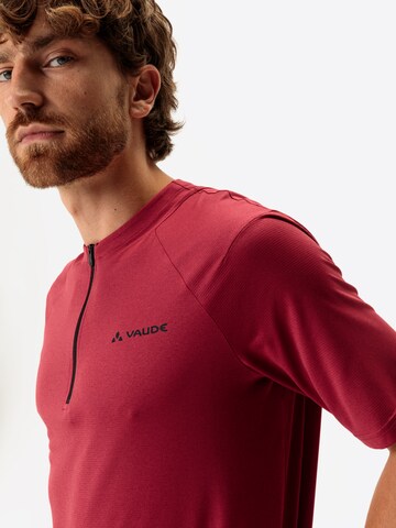 VAUDE T-Shirt ' Tremalzo' in Rot