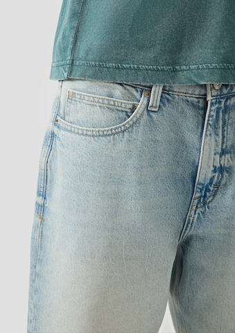QS Loosefit Jeans in Blauw