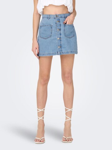 ONLY - Saia 'ONLMYRA' em azul: frente