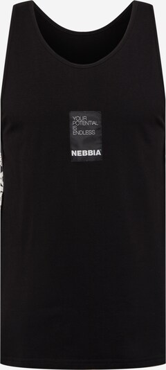 NEBBIA Camiseta funcional 'Your Potential Is Endless' en negro / blanco, Vista del producto