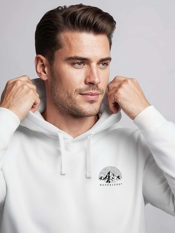 Neverless Sweatshirt 'Into the Unknown' in White