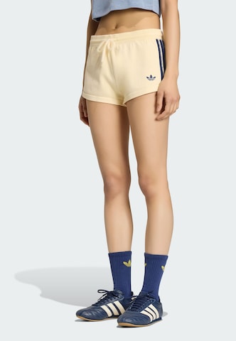 ADIDAS ORIGINALS - regular Pantalón en beige: frente