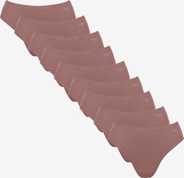 SLOGGI Slip 'GO Daily' in Braun: Vorderseite