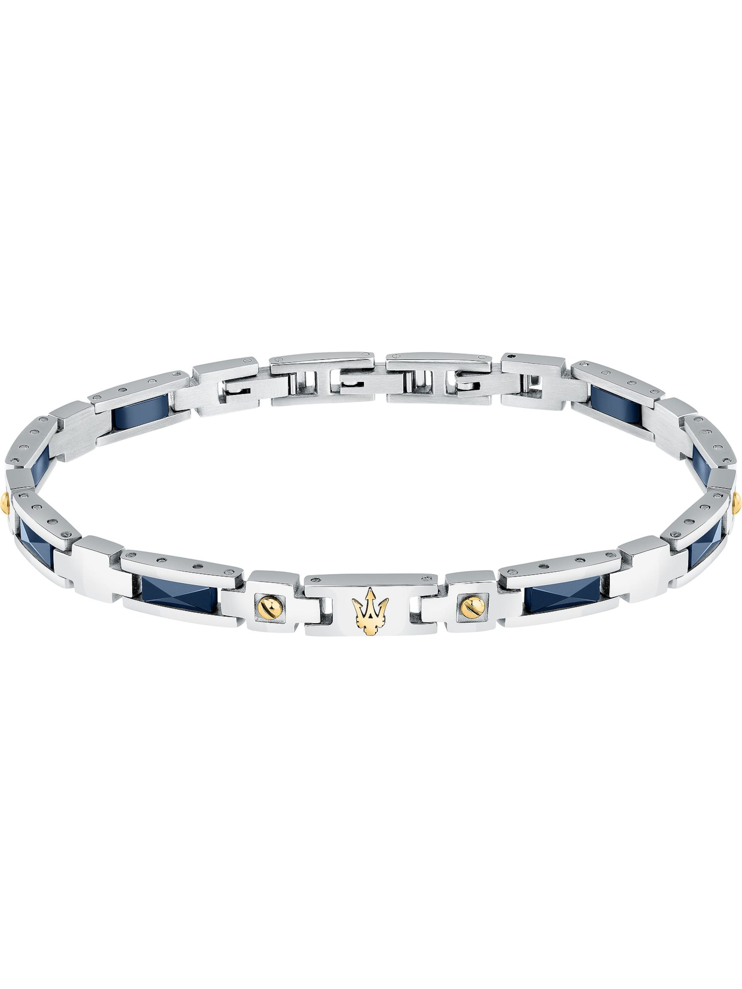 Maserati Bracelet in Silver: front