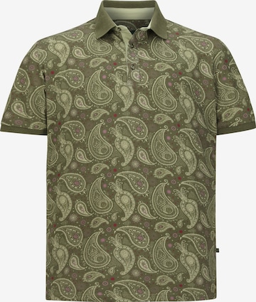 Charles Colby Shirt ' Earl Suitbert ' in Green: front