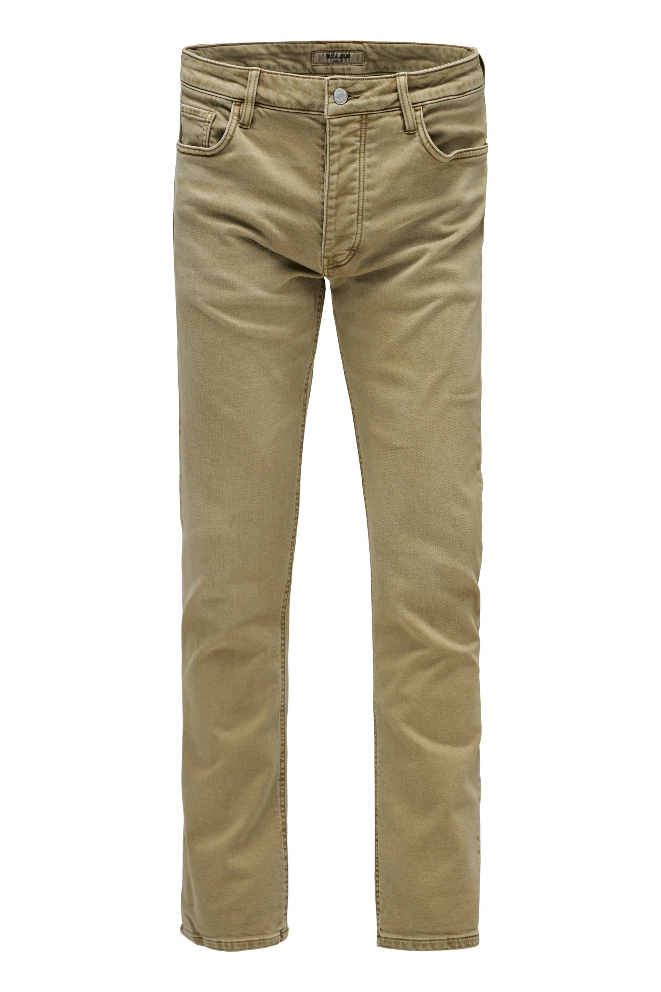 Salsa Jeans Slimfit Hose in Beige: Vorderseite