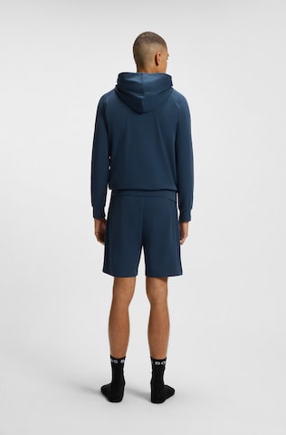 BOSS - Sudadera con cremallera en azul
