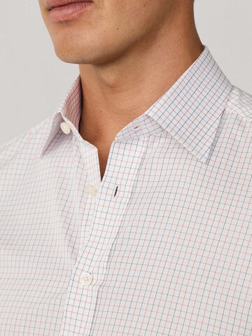 Coupe slim Chemise Hackett London en blanc
