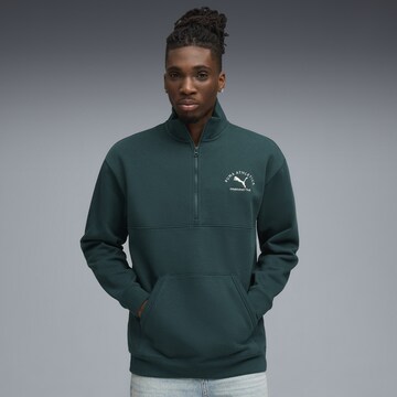 PUMA Sweatshirt 'Class' in Grün: Vorderseite