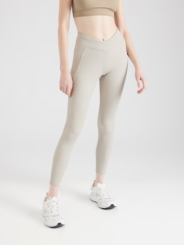 Reebok - Skinny Pantalón deportivo en gris: frente